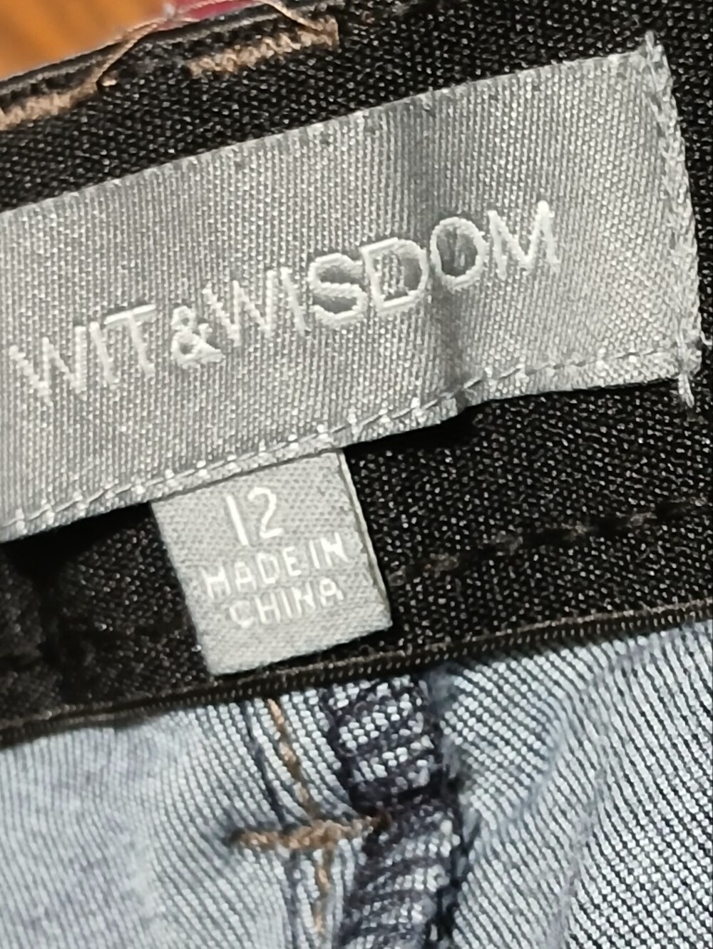 Wit & Wisdom 'Ab'Solution Jeans Ankle Skimmer Dark Wash Stretch Denim L104KEFF - Picture 3 of 6
